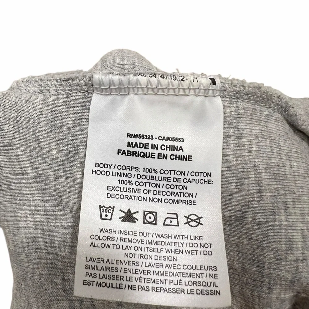 Nike Ribbed Hooded Sweatshirt | Classic Logo | Women's Medium
